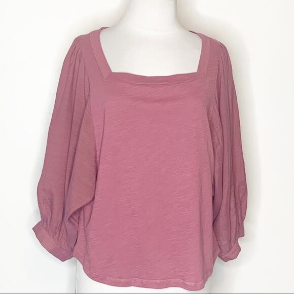 Anthropologie Akemi + Kin balloon sleeve top - Picture 7 of 9